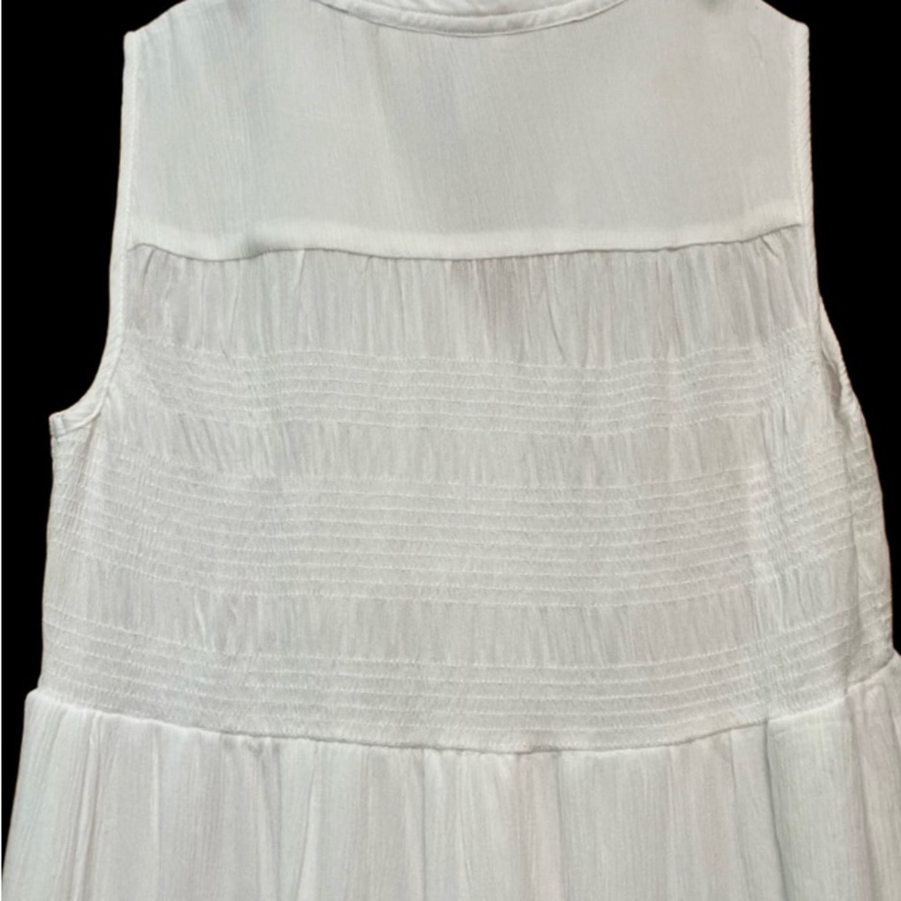 NWT-KNOX ROSE-WHITE SLEEVELESS DRESS-SIZE 2X - Picture 5 of 8